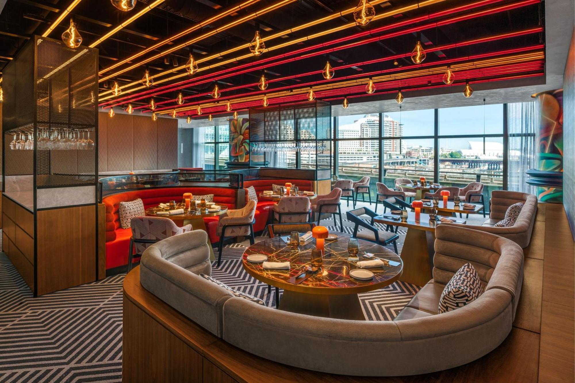 W Sydney Ξενοδοχείο Εξωτερικό φωτογραφία The interior of the restaurant